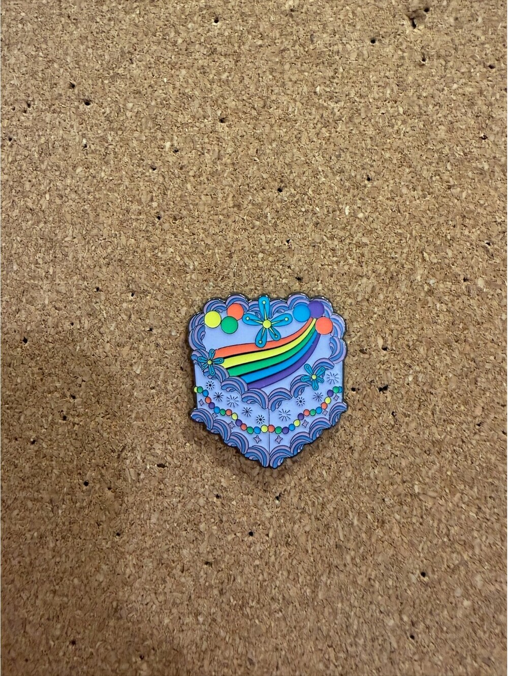Disney Pixar Inside Out Cake Pin NWOT